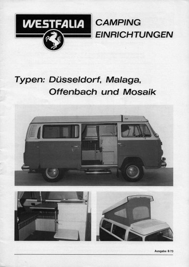 Baduras Volkswagen T2-Bulli Seite - Westfalia